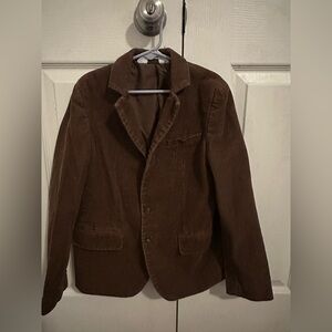 Brown coldoroy blazer